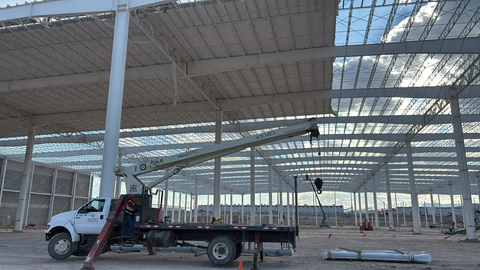 Construcción de nave industrial PEPSICO Saltillo