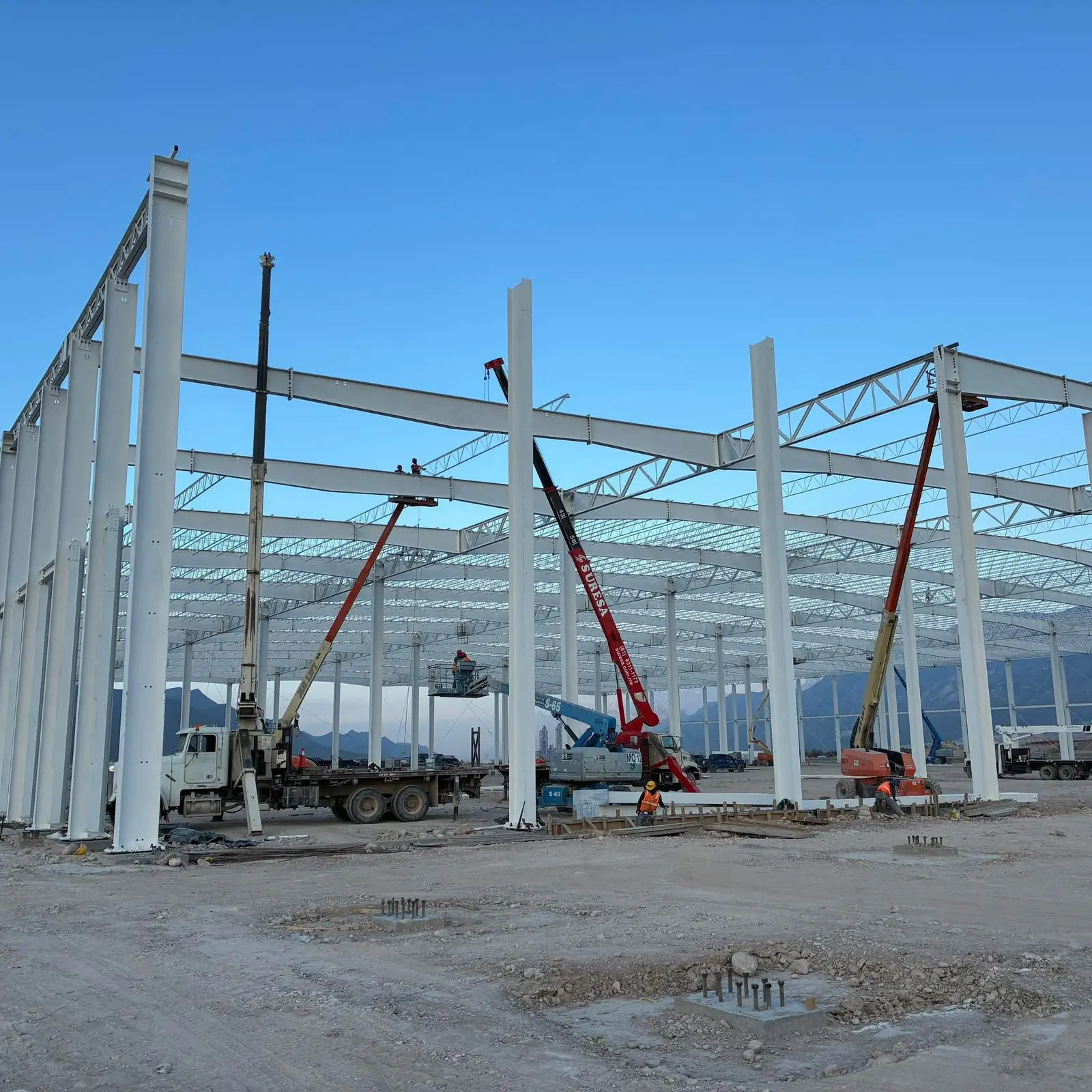 Construcción de nave industrial PEPSICO Saltillo