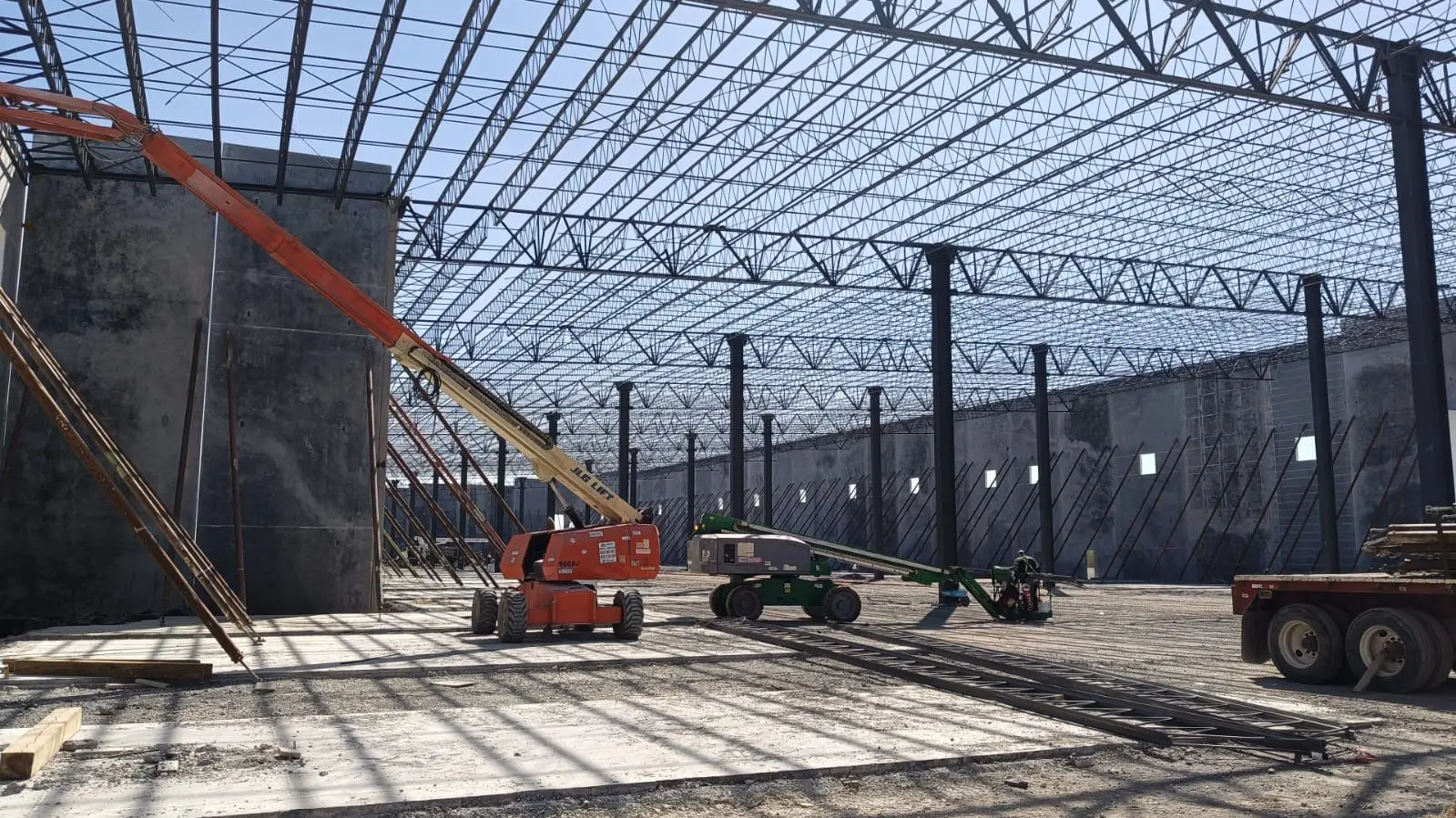 Construcción de nave industrial PEPSICO Saltillo