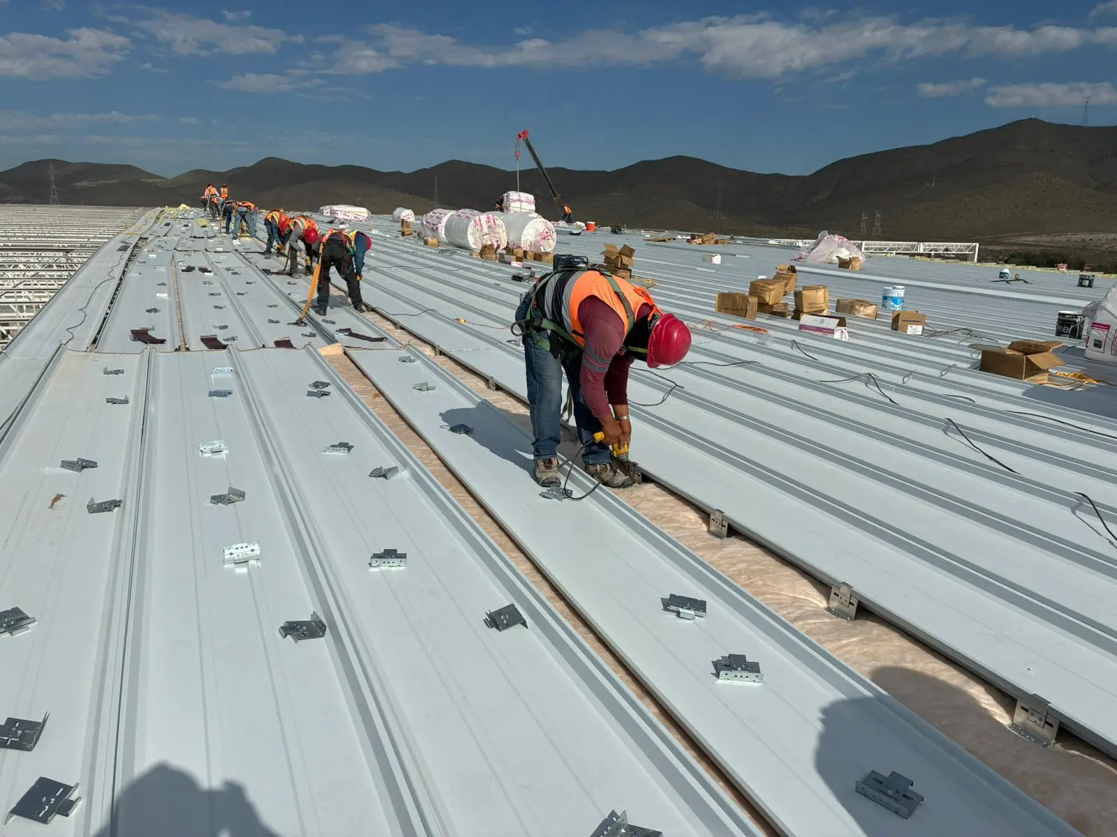 Construcción de nave industrial PEPSICO Saltillo